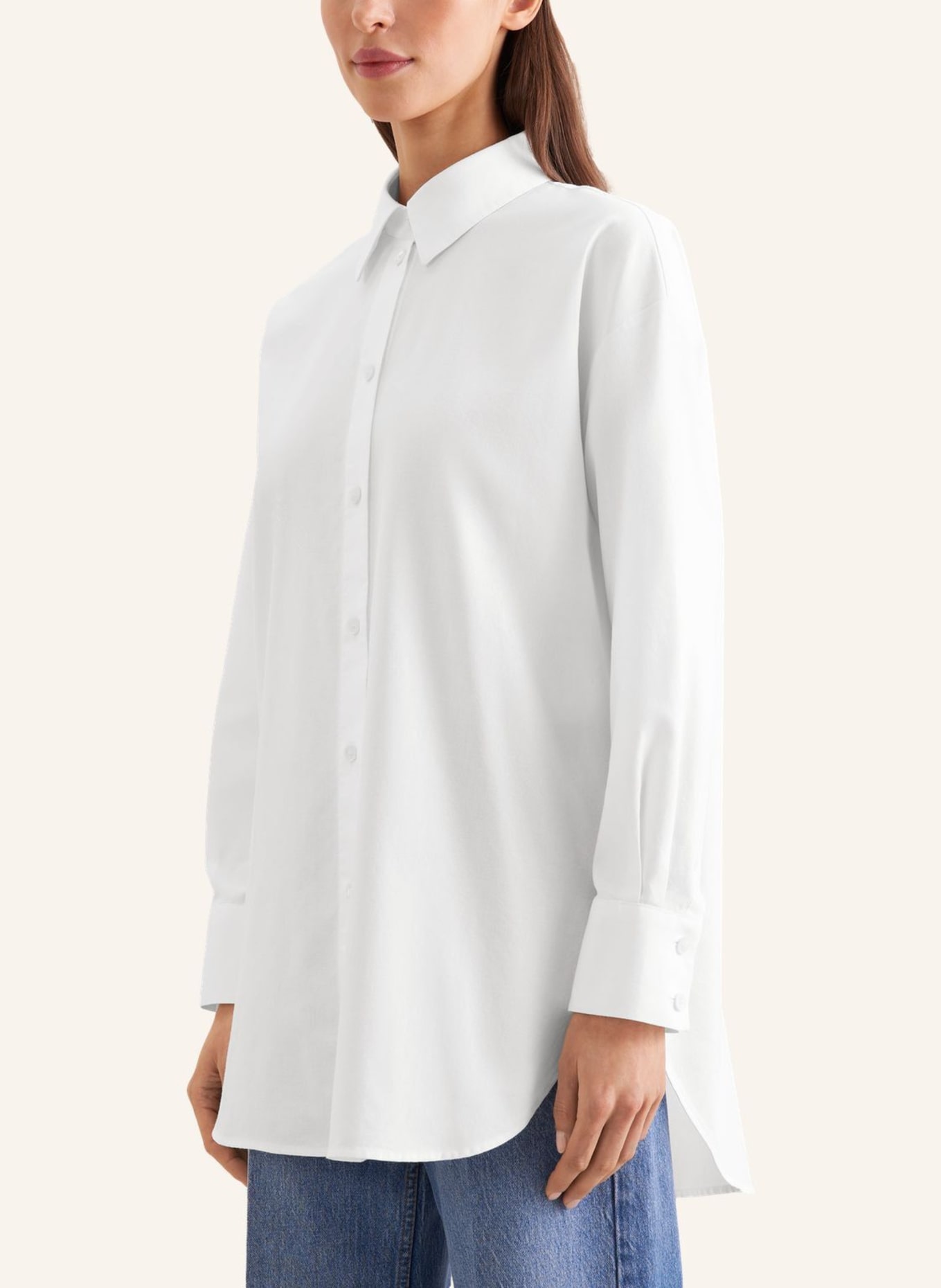 seidensticker Hemdbluse: WEISS