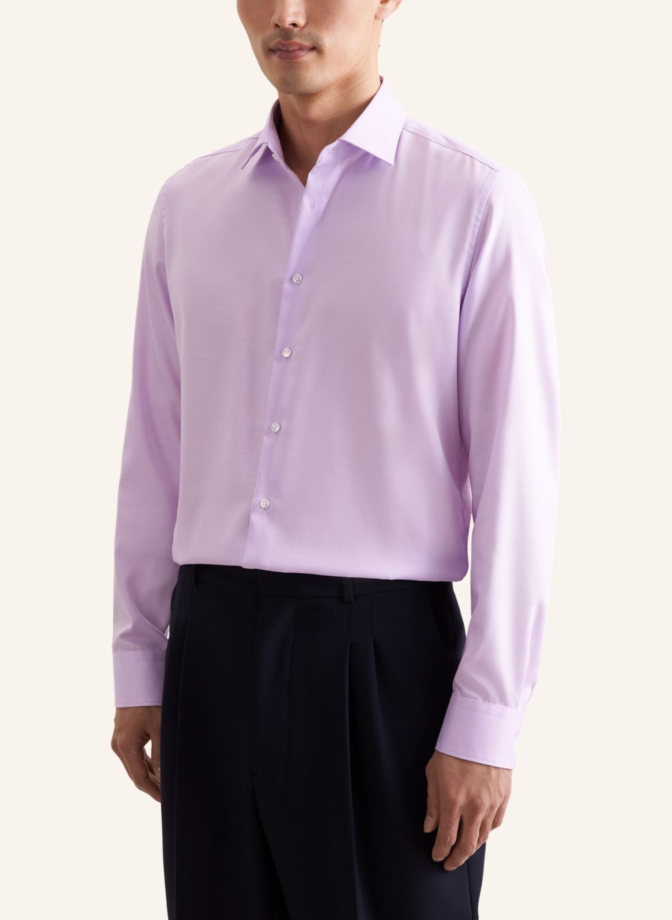 seidensticker Business Hemd Slim Fit: LILA