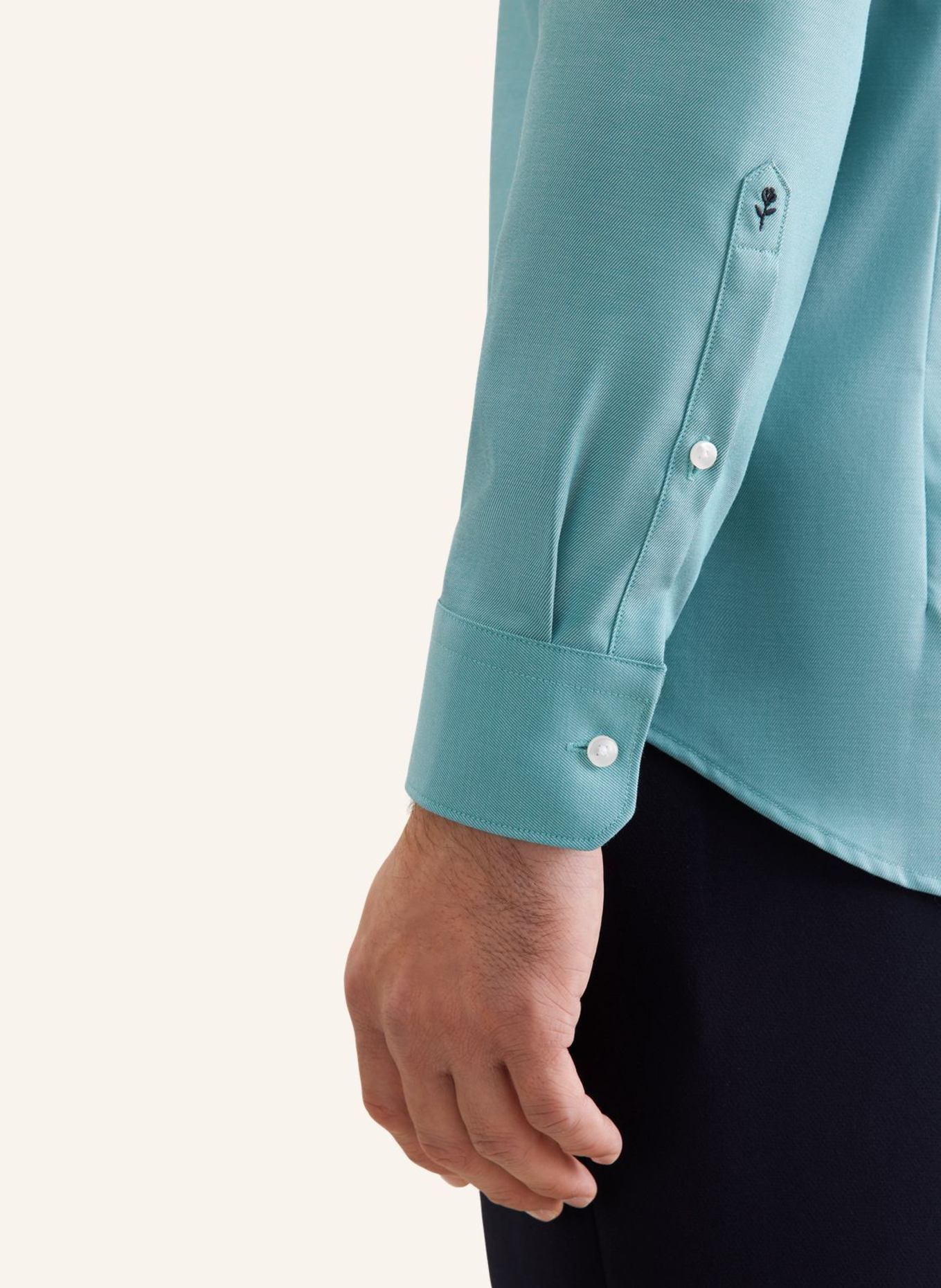 seidensticker Business Hemd Slim Fit: TÜRKIS