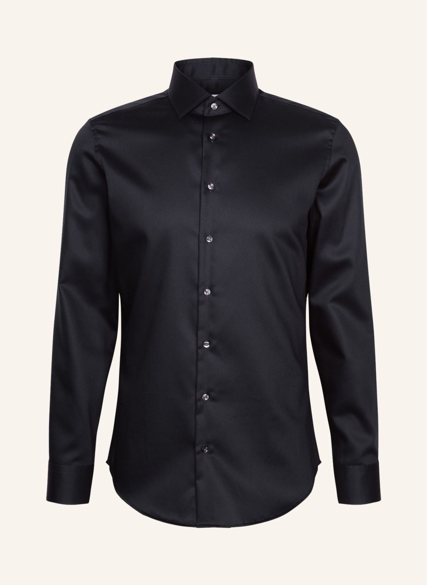 seidensticker Business Hemd Slim Fit: SCHWARZ