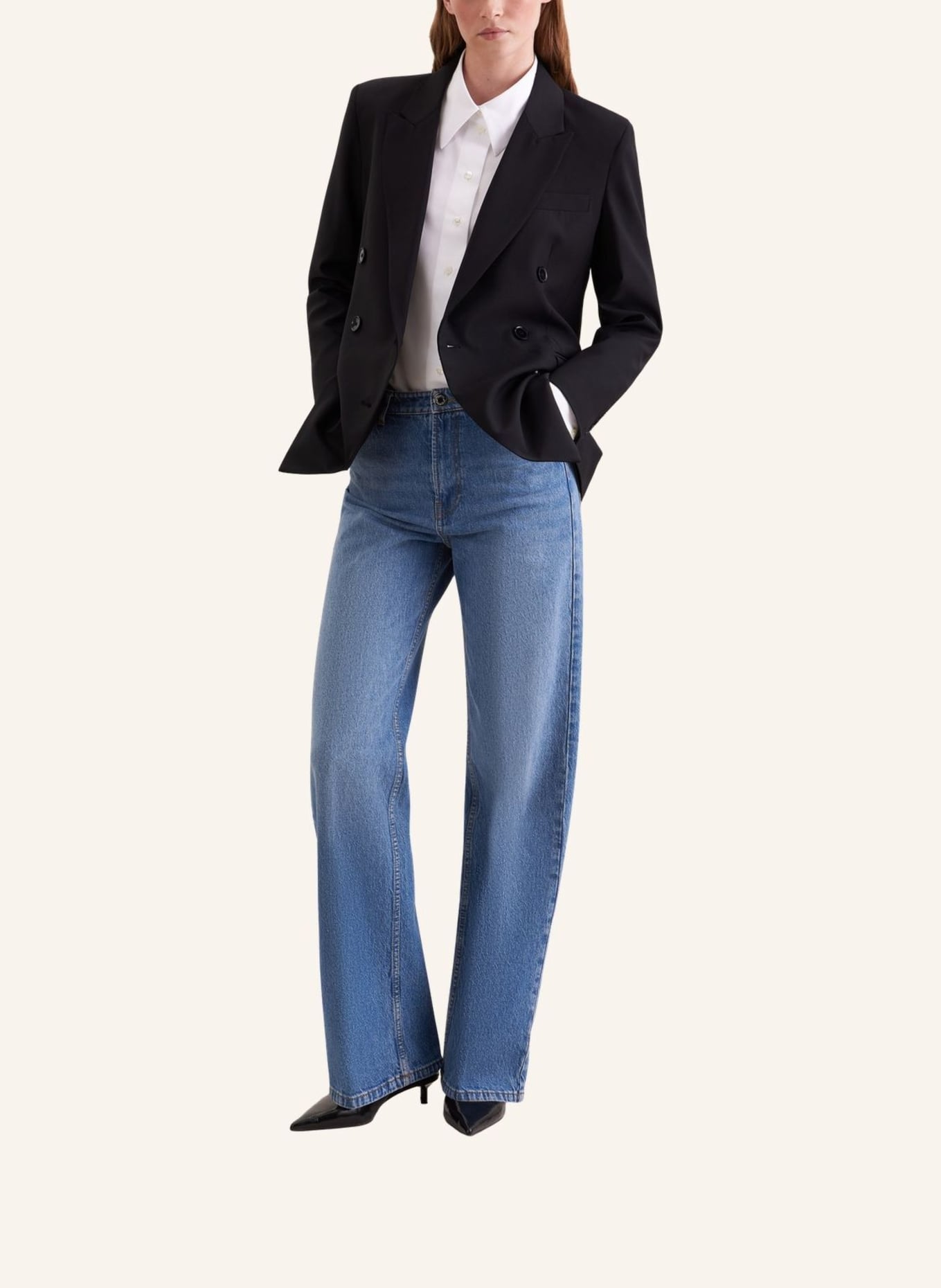 seidensticker Blazer: SCHWARZ