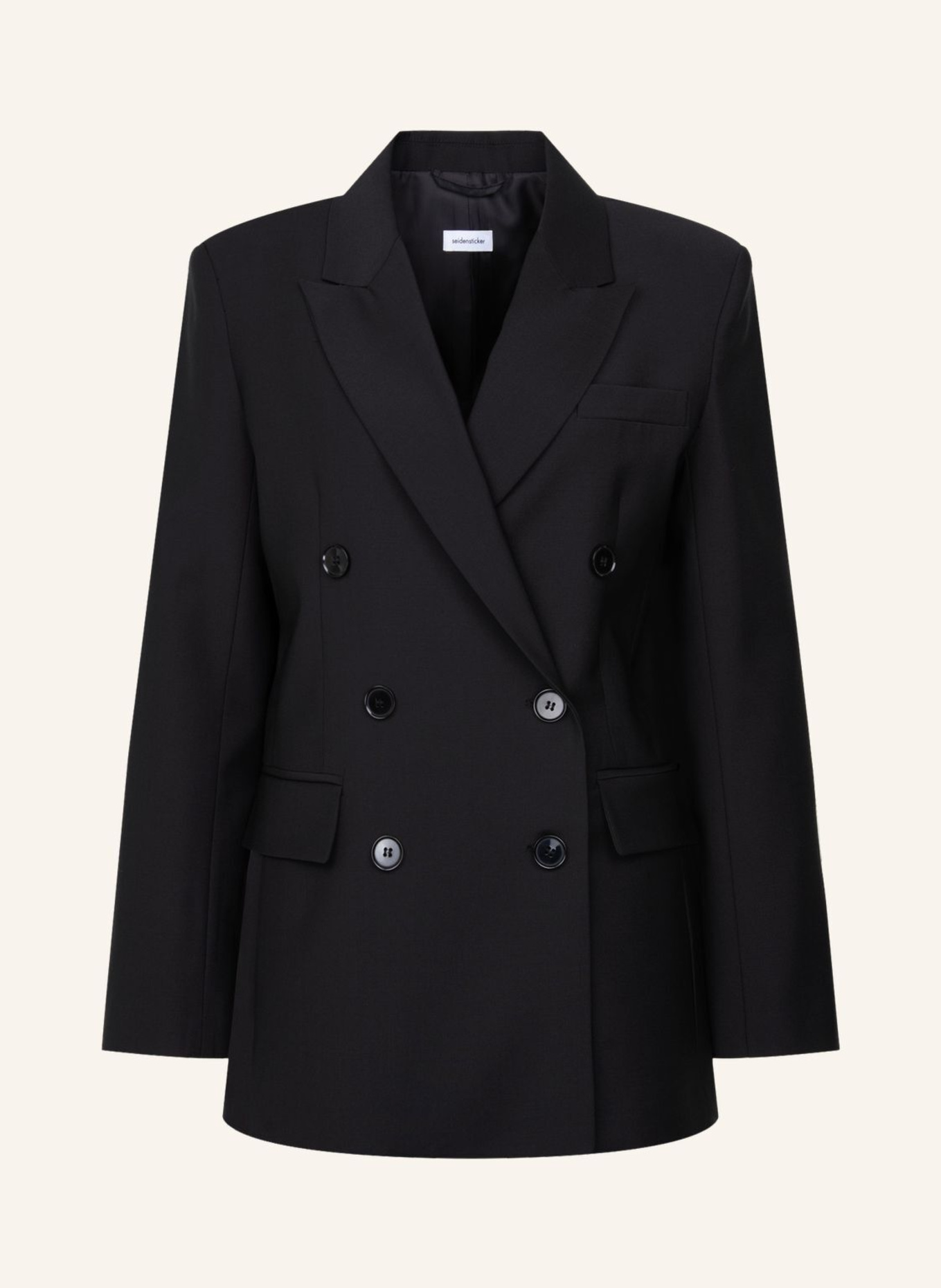 seidensticker Blazer: SCHWARZ