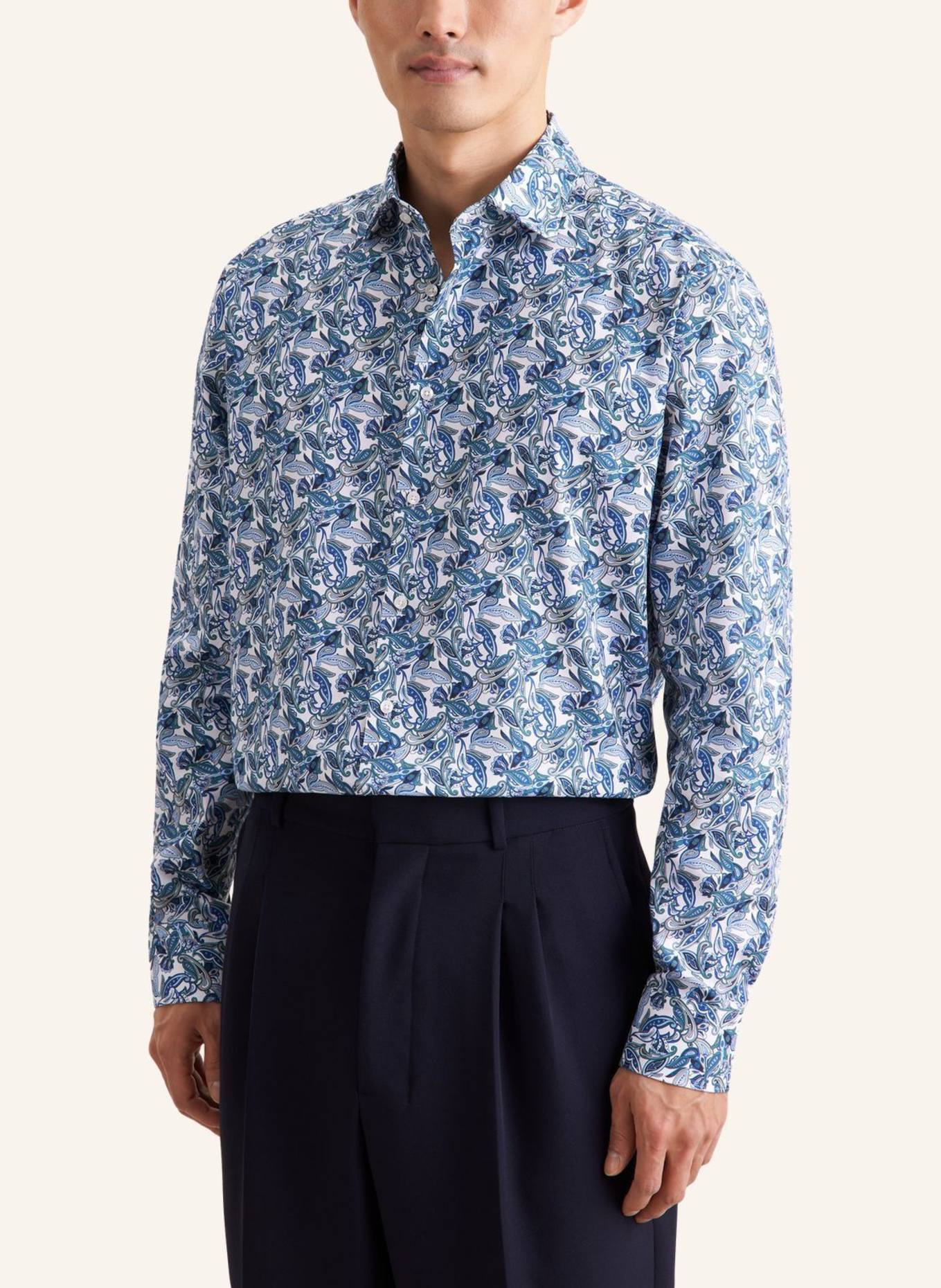 seidensticker Business Hemd Regular Fit: TÜRKIS