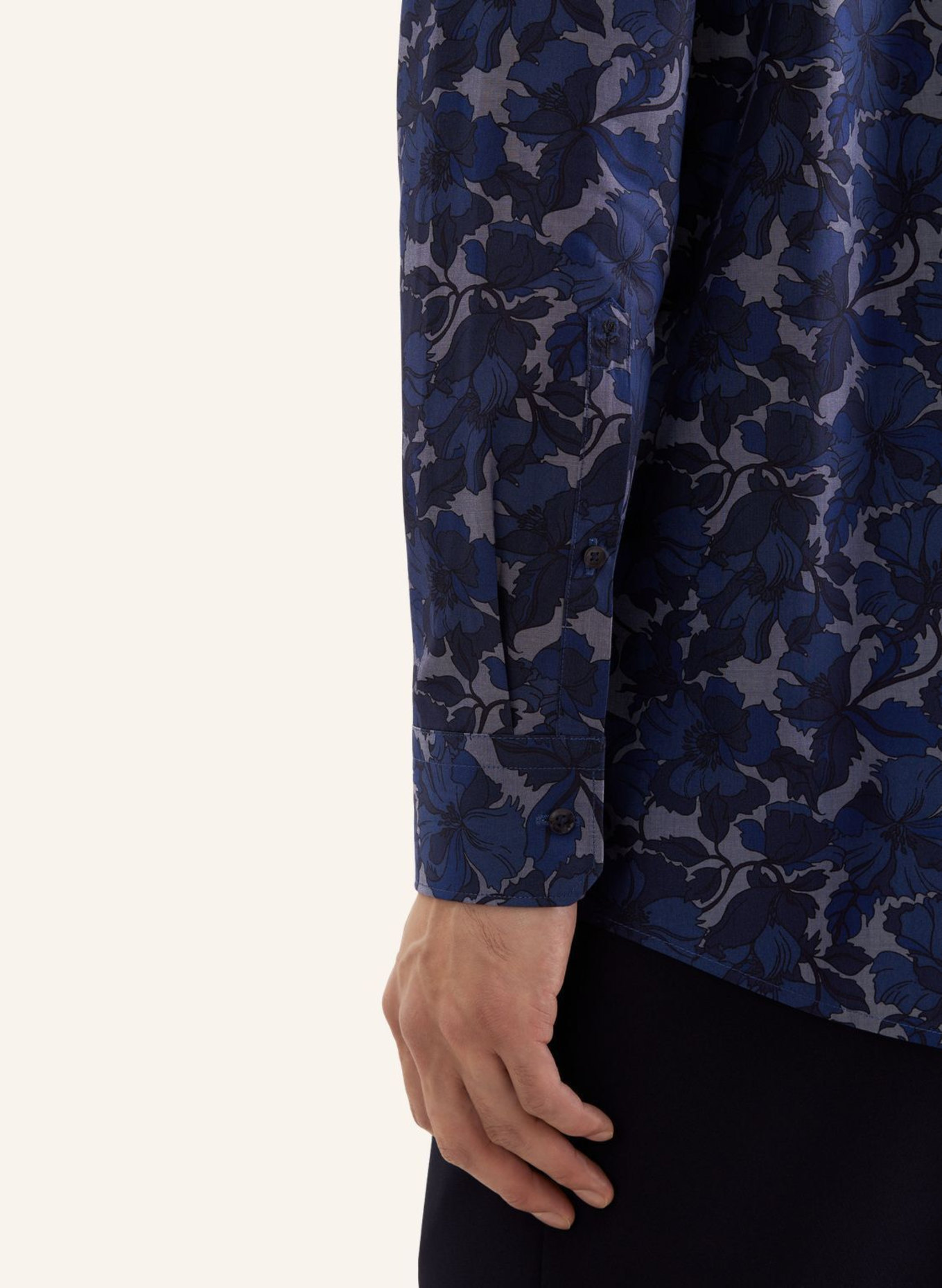 seidensticker Business Hemd Regular Fit: DUNKELBLAU