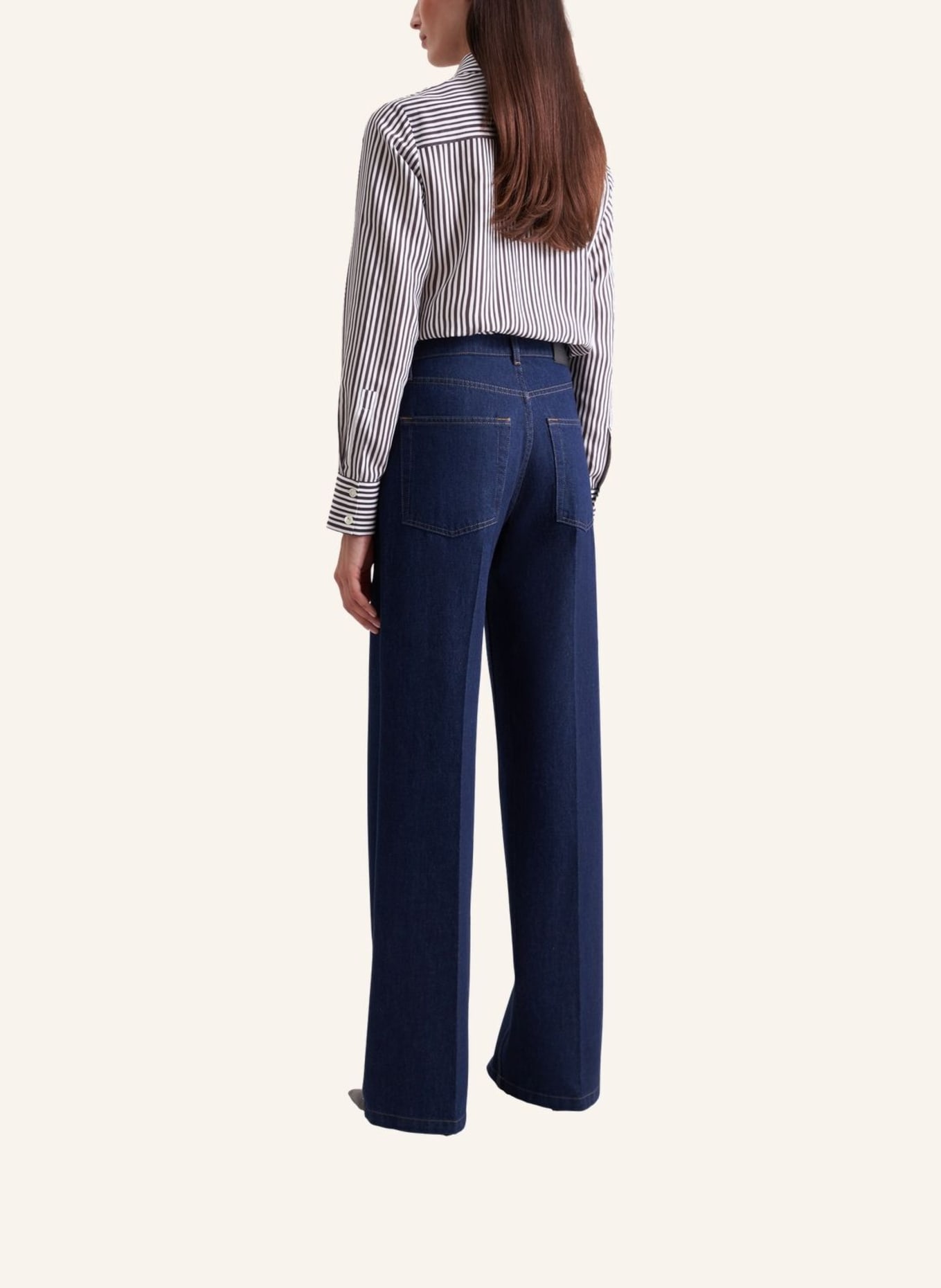 seidensticker 5-Pocket Denim: DUNKELBLAU