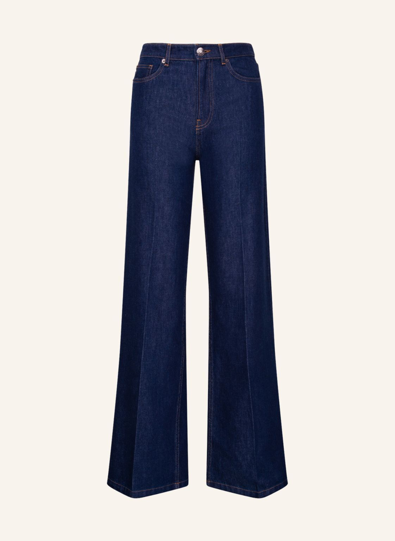 seidensticker 5-Pocket Denim: DUNKELBLAU