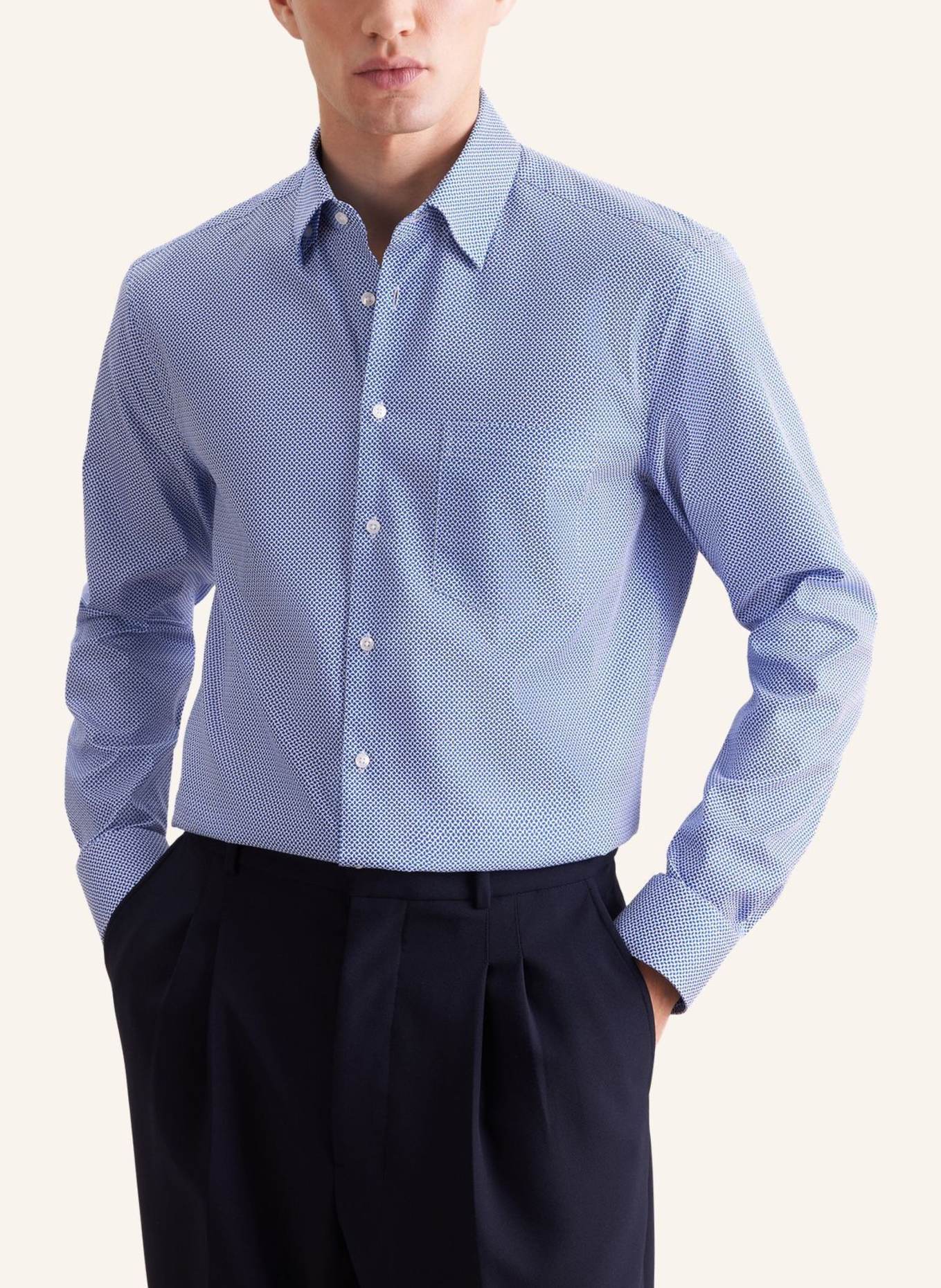 seidensticker Business Hemd Regular Fit: BLAU