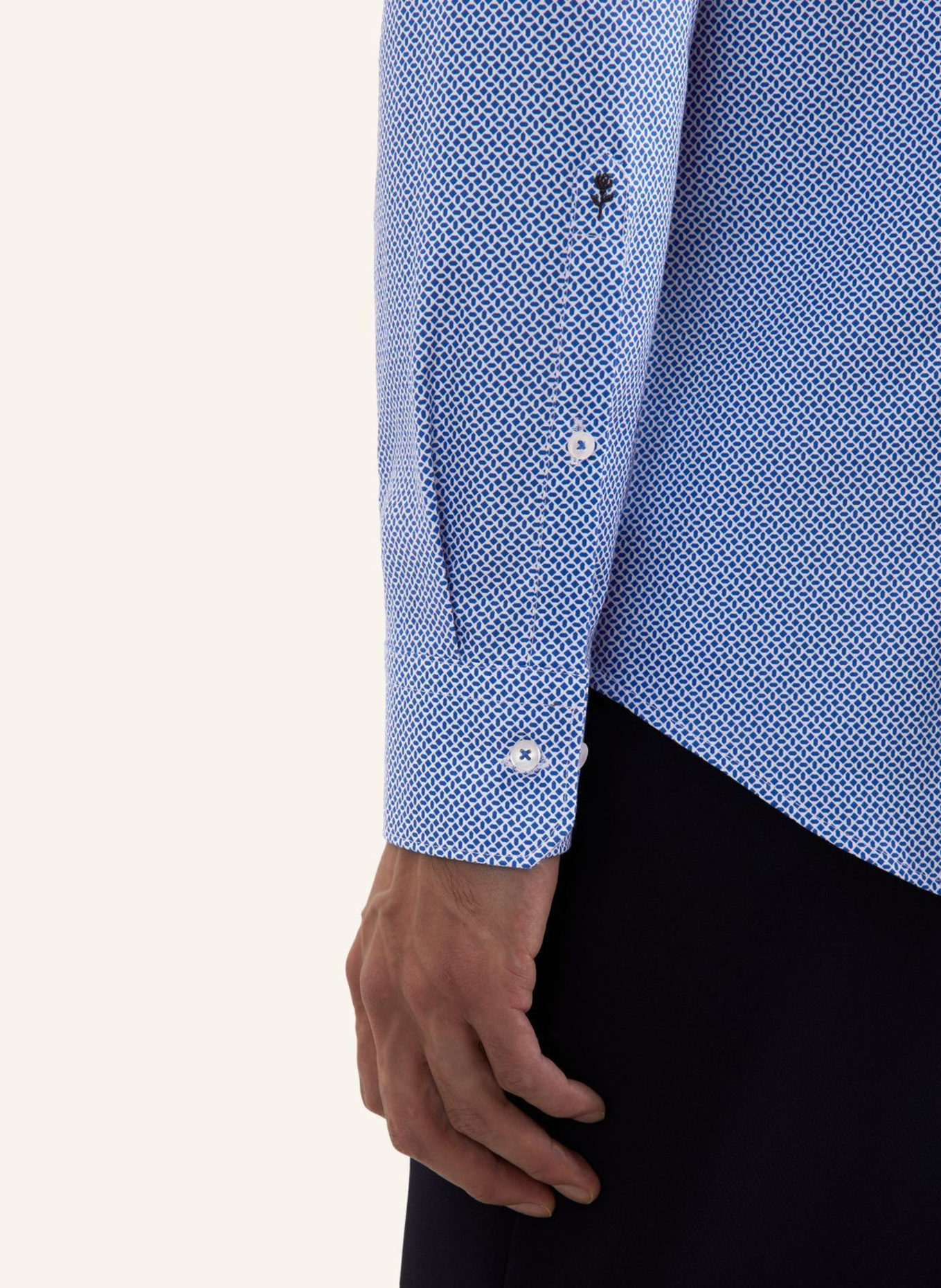 seidensticker Business Hemd Slim Fit: BLAU