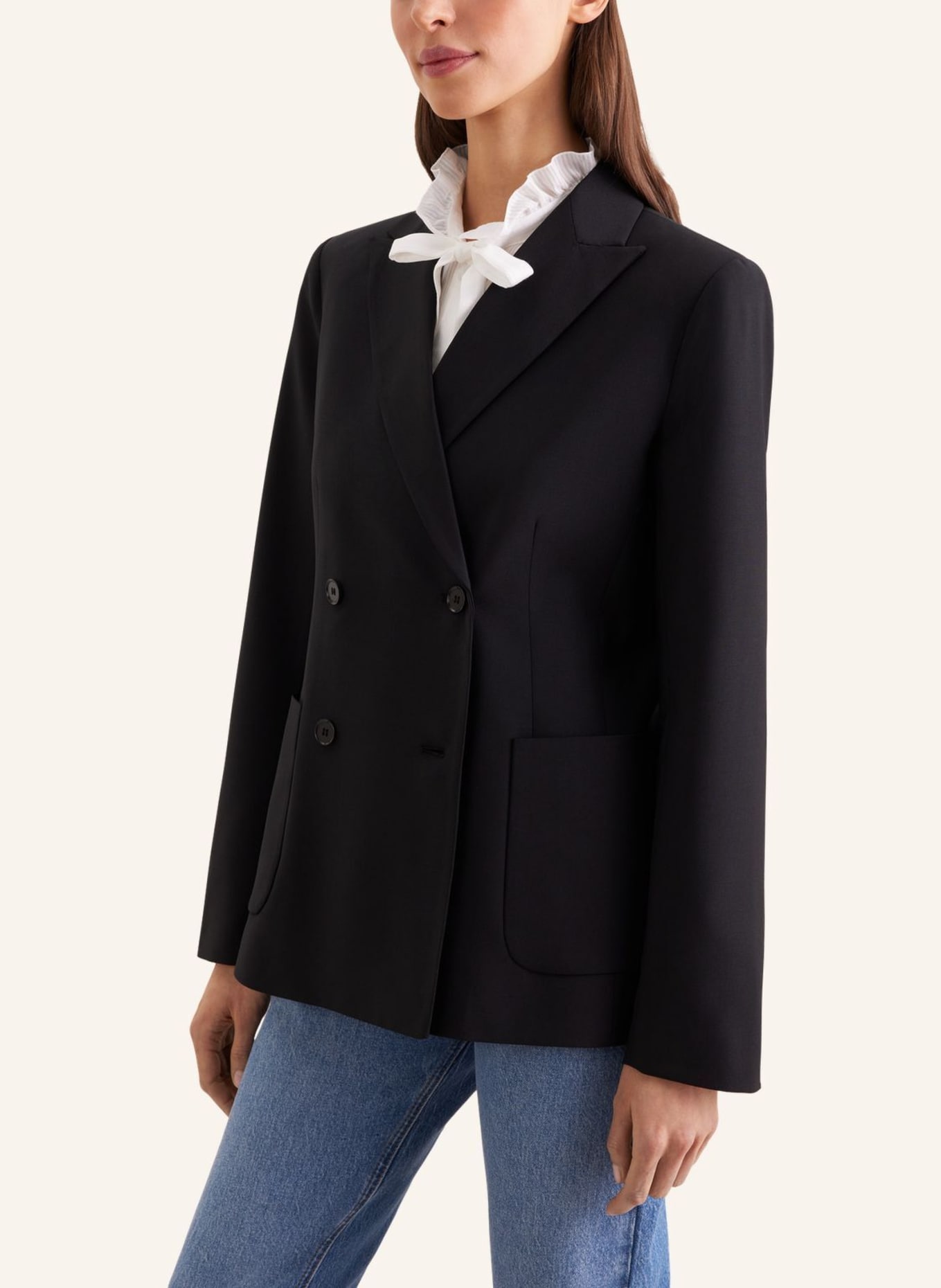 seidensticker Blazer: SCHWARZ