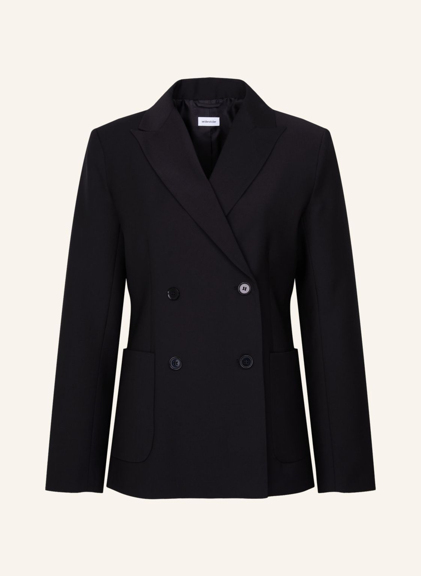 seidensticker Blazer: SCHWARZ