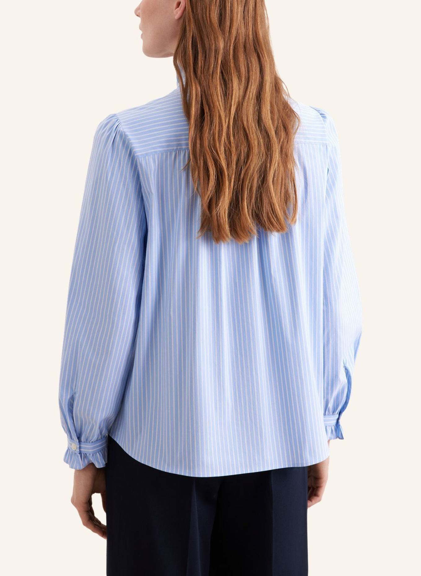 seidensticker Rüschenbluse: HELLBLAU