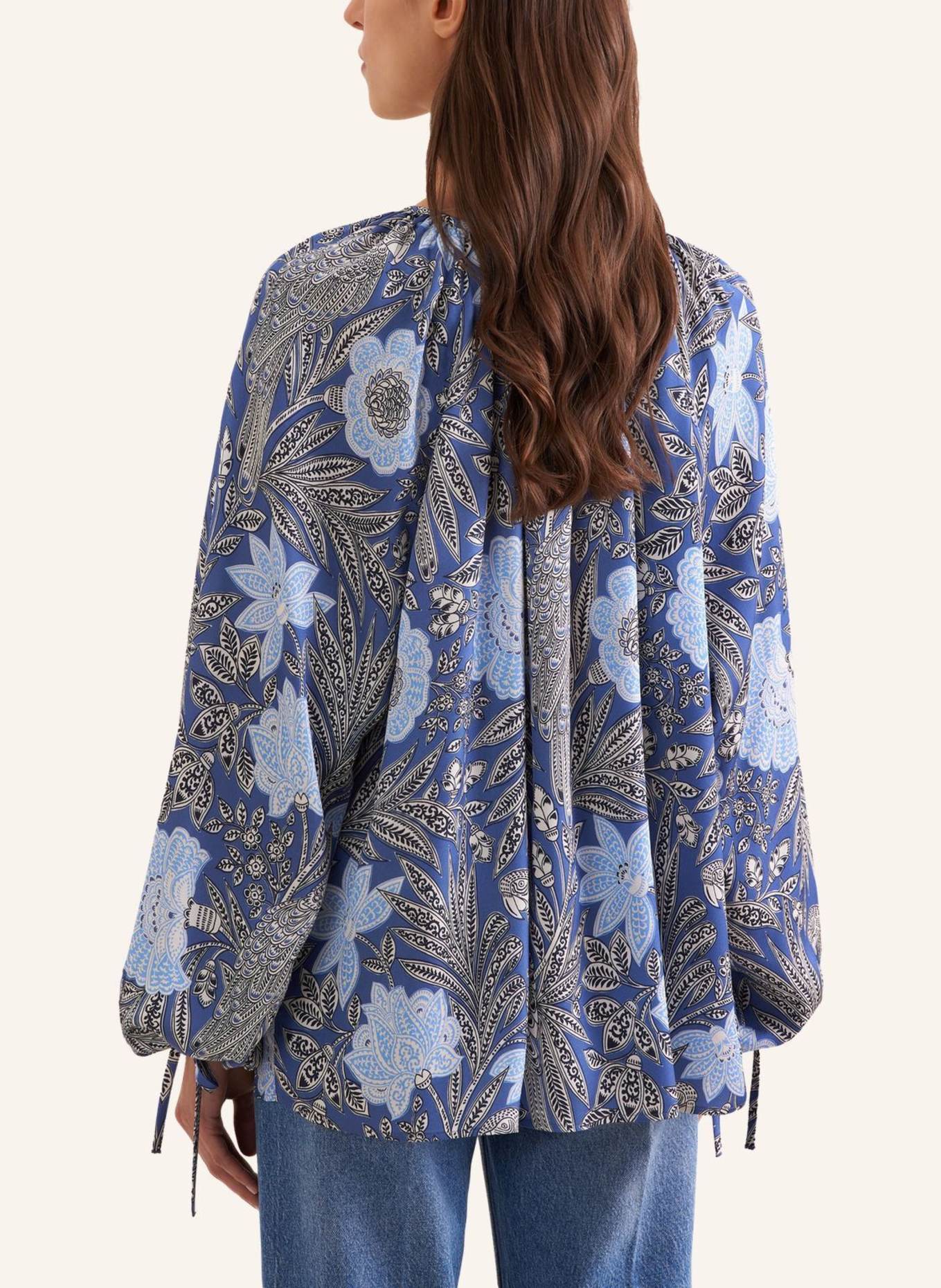 seidensticker Schlupfbluse: BLAU