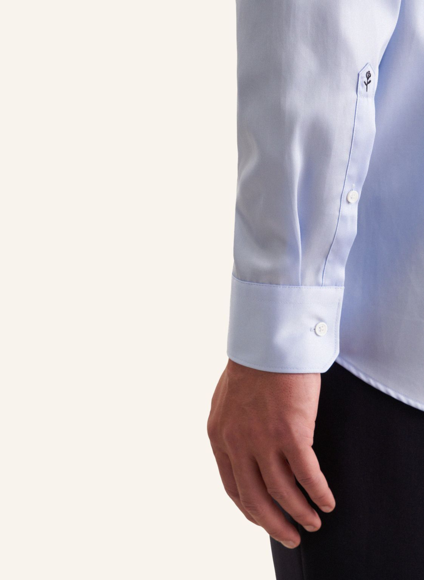 seidensticker Business Hemd Regular Fit: HELLBLAU