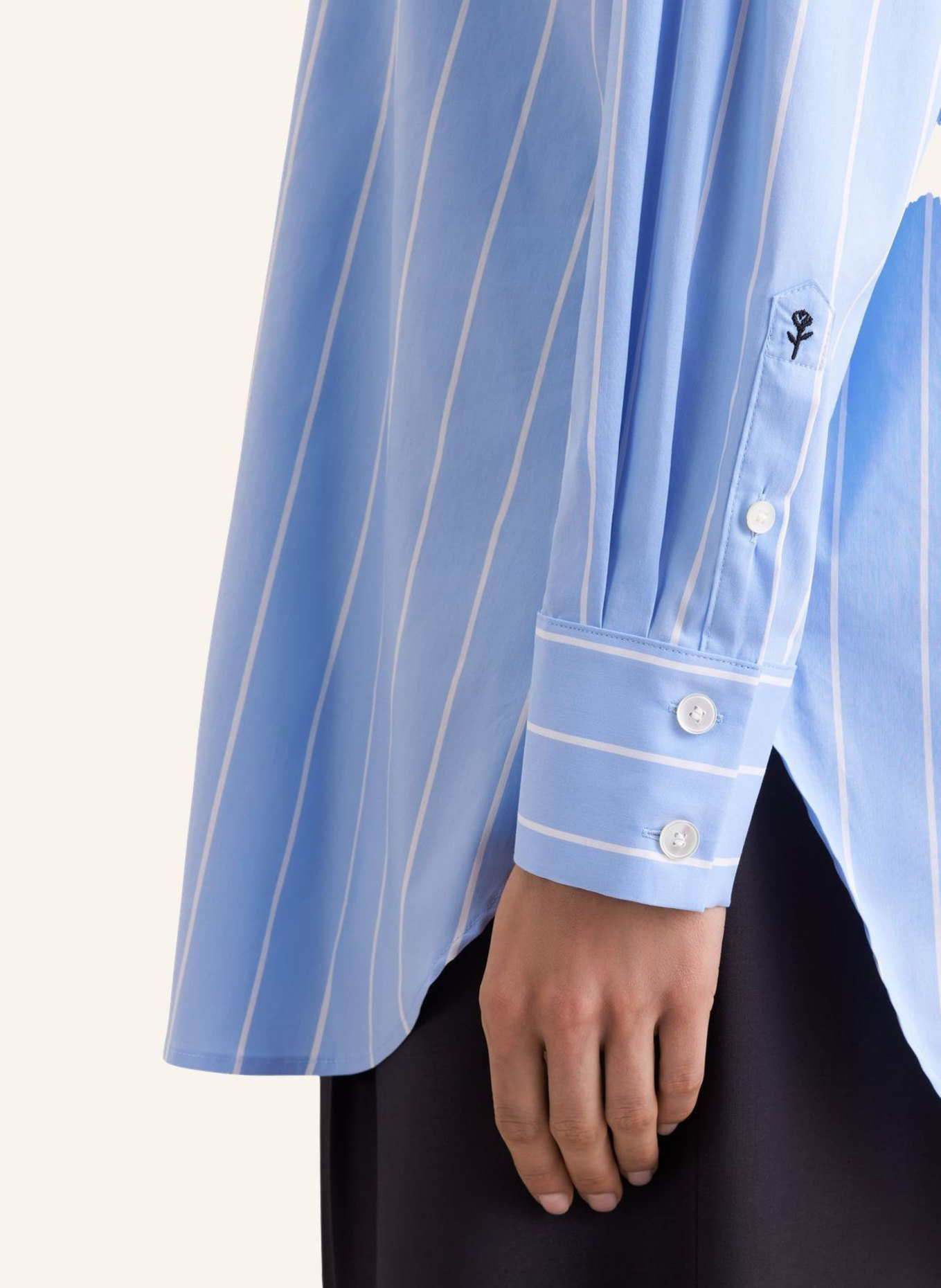 seidensticker Hemdbluse: HELLBLAU