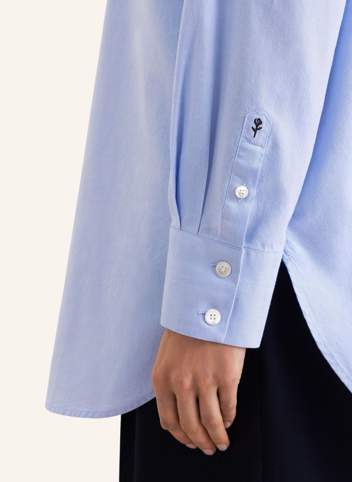 seidensticker Hemdbluse: HELLBLAU