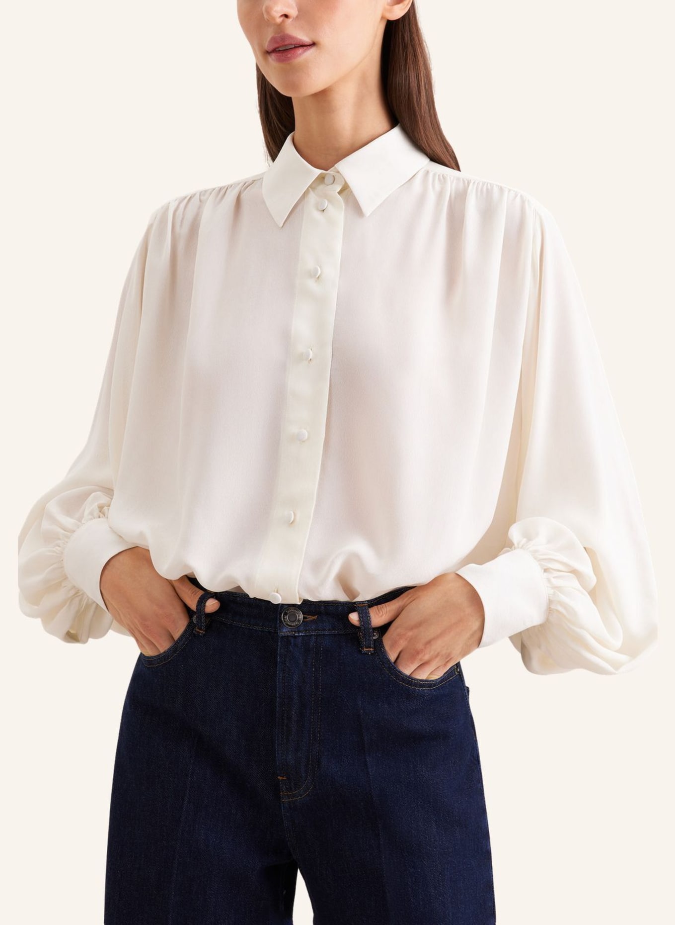 seidensticker Hemdbluse: WEISS