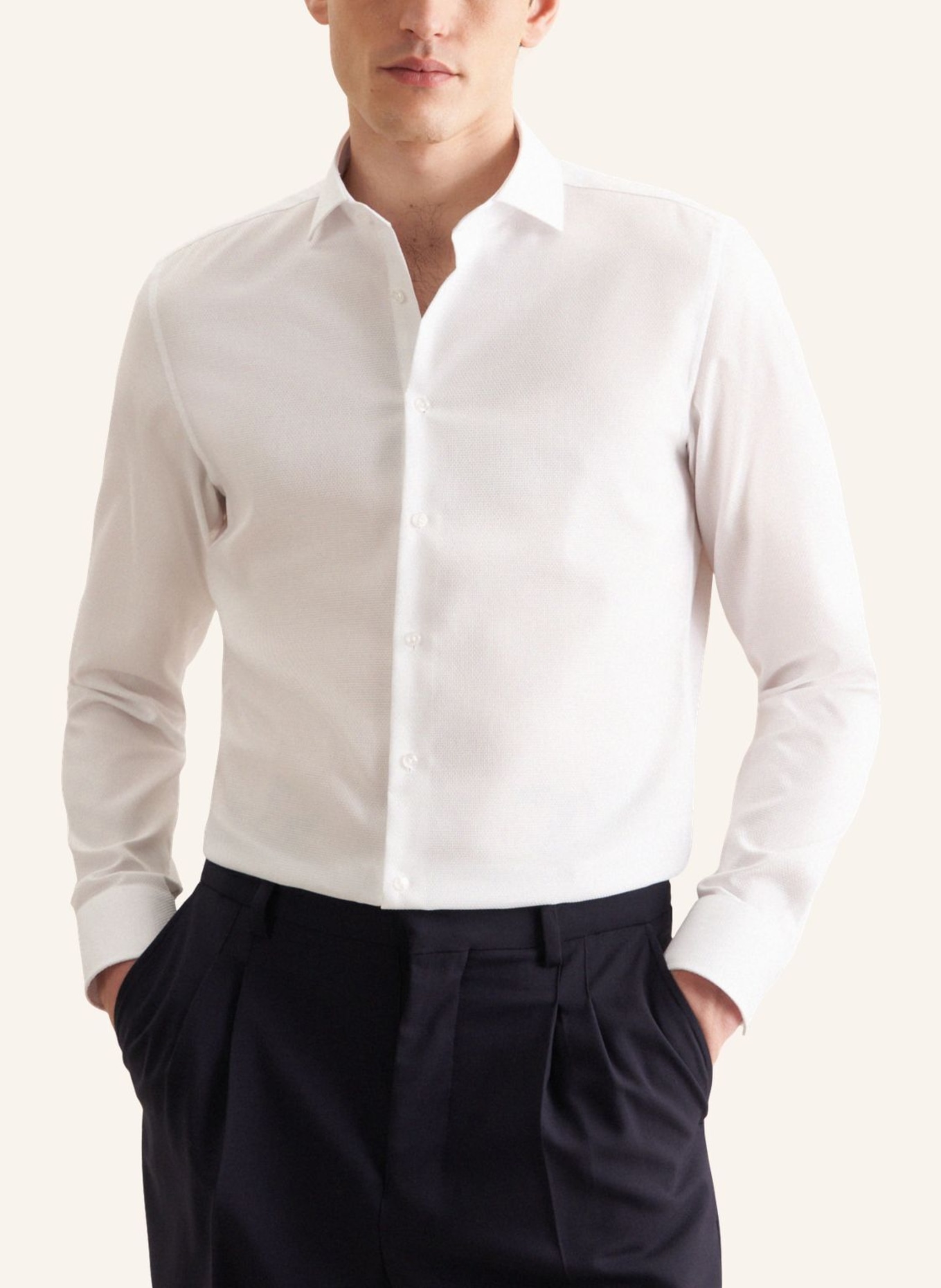 seidensticker , Business Hemd Shaped Fit: WEISS