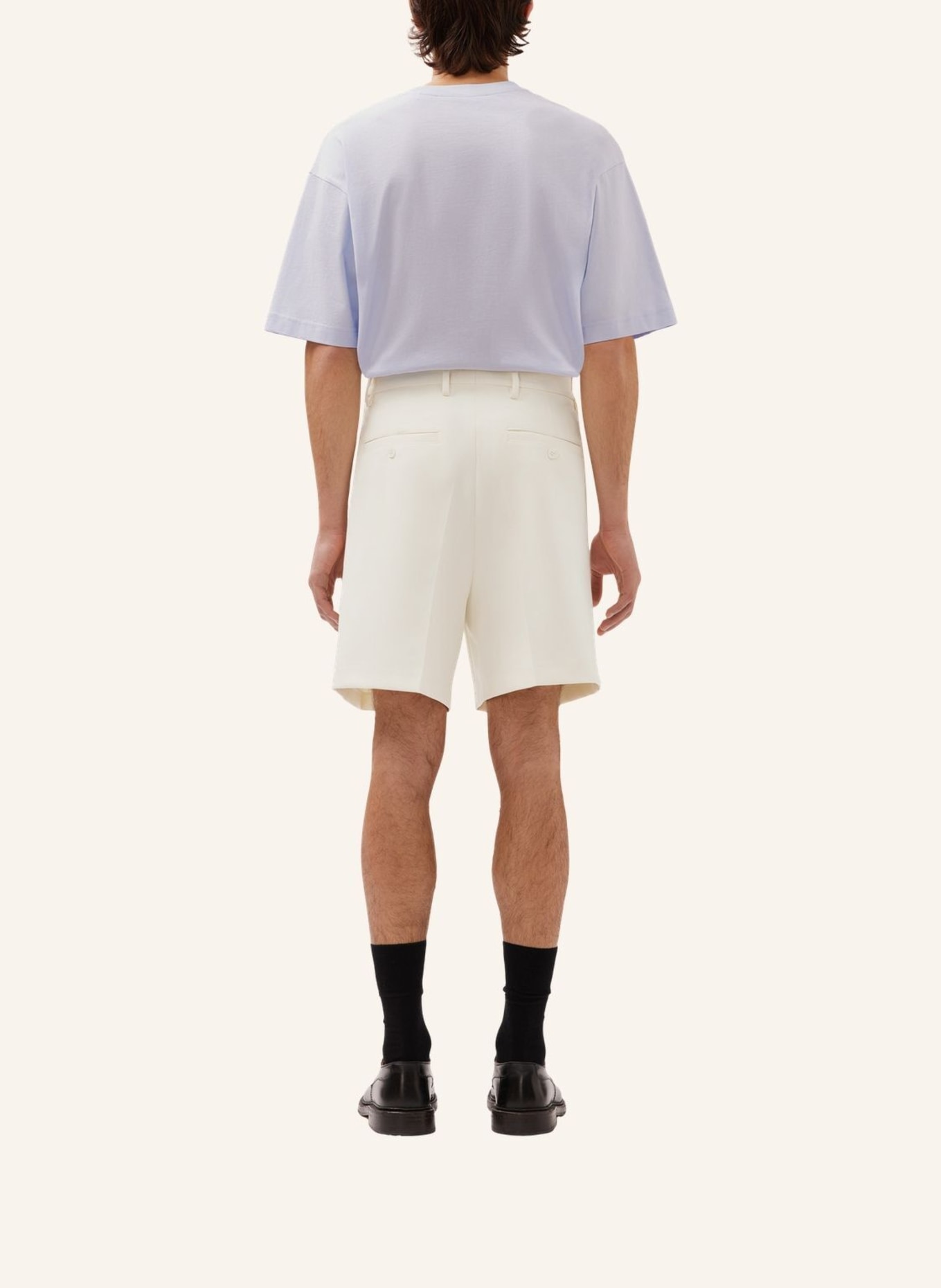 studio seidensticker Shorts Regular Fit: ECRU