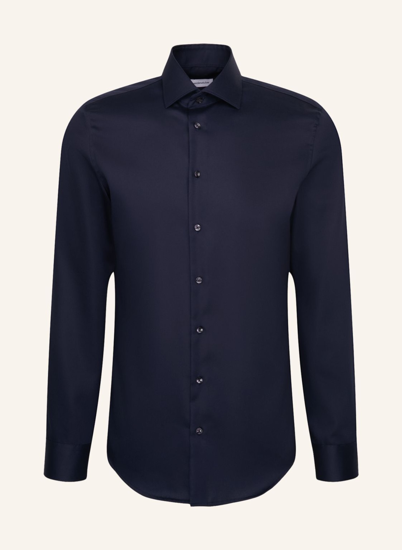 seidensticker Business Hemd Shaped Fit: DUNKELBLAU