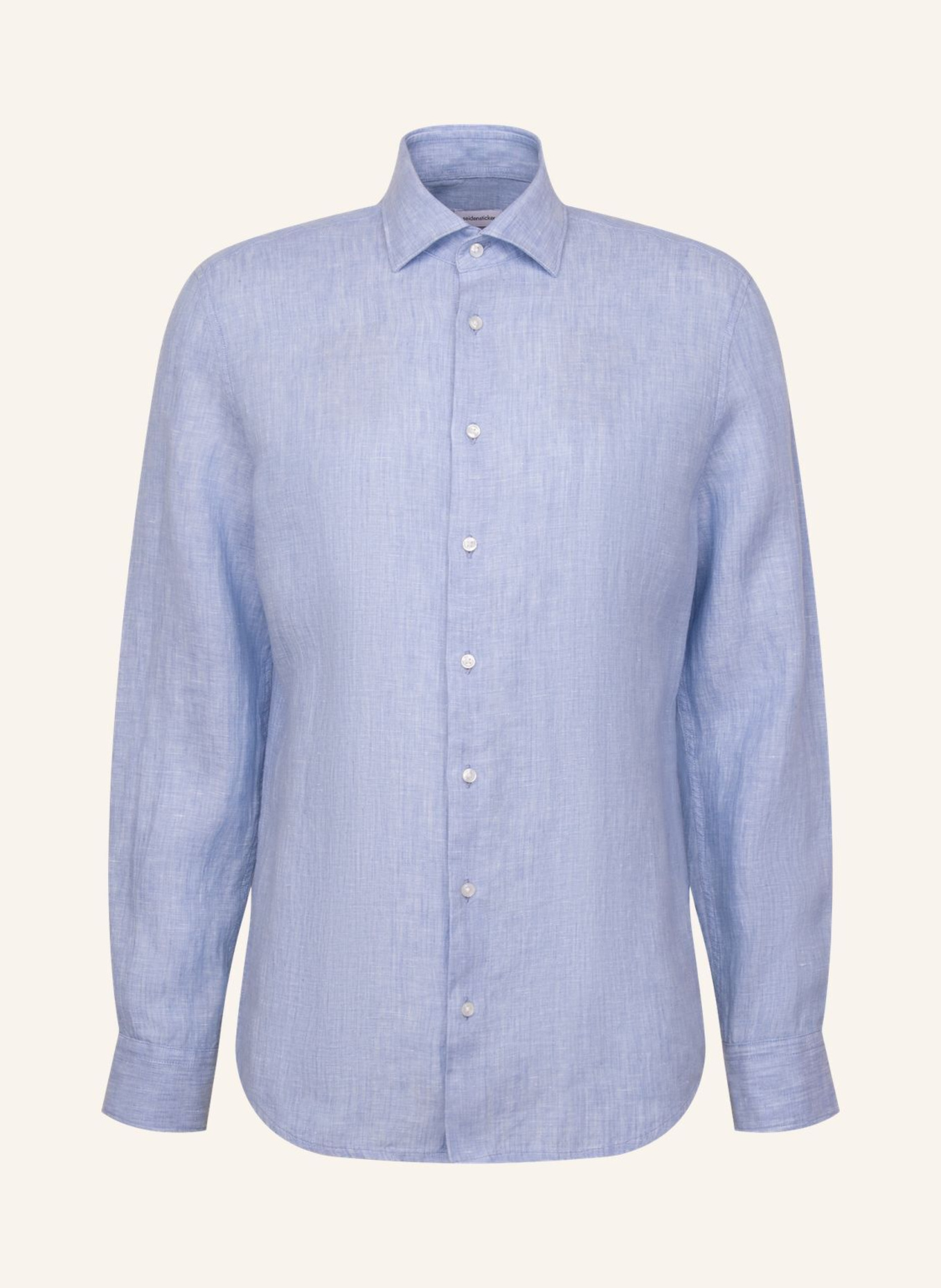 seidensticker Leinenhemd Slim Fit: BLAU