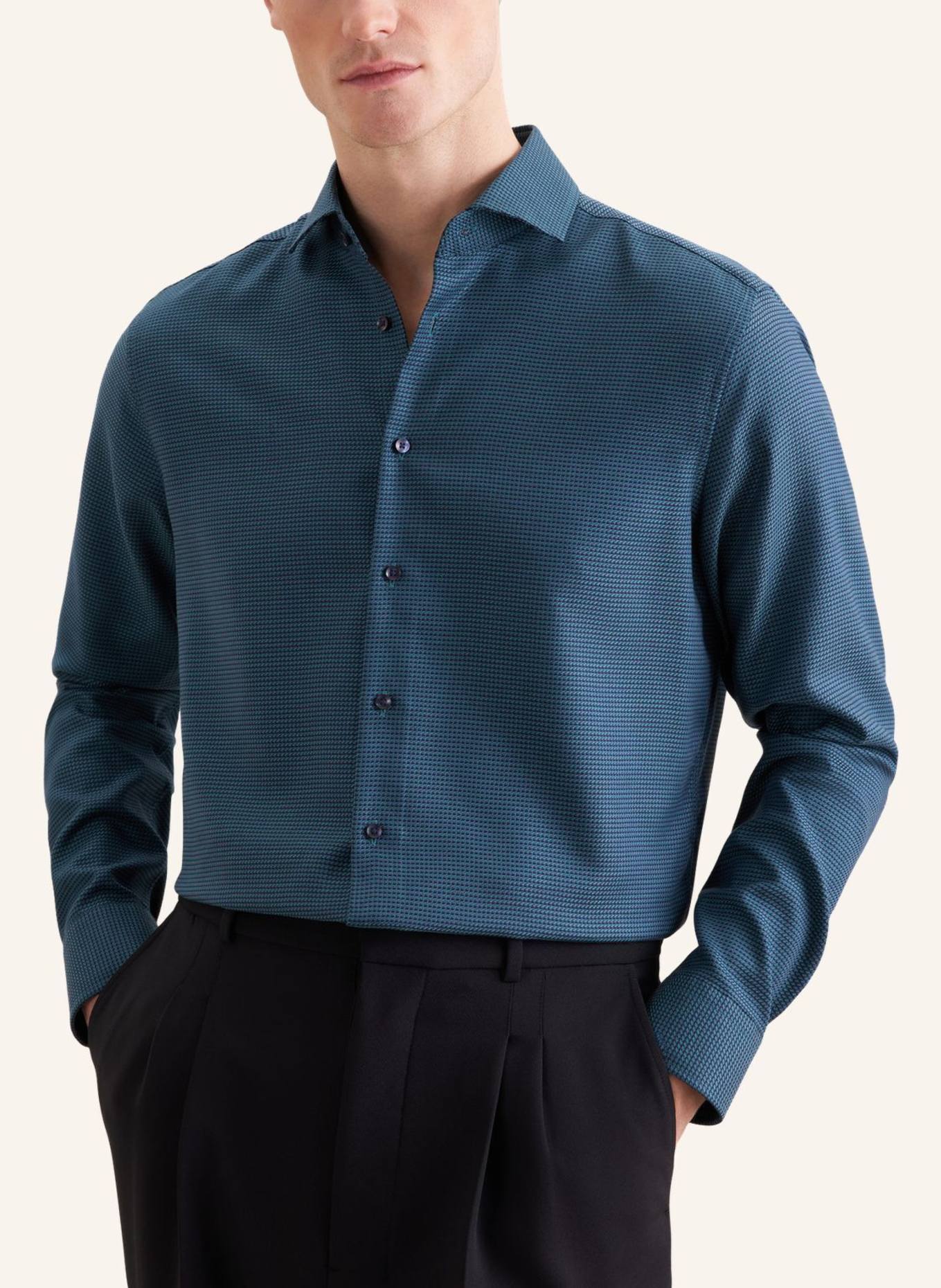 seidensticker Business Hemd Regular Fit: TÜRKIS