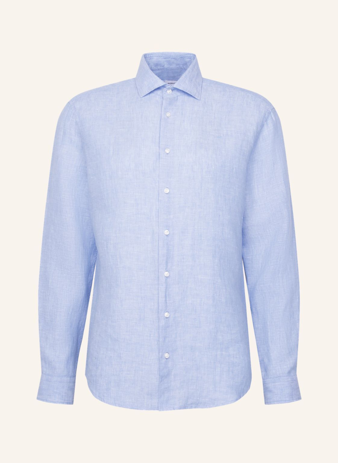 seidensticker Leinenhemd Regular Fit: BLAU