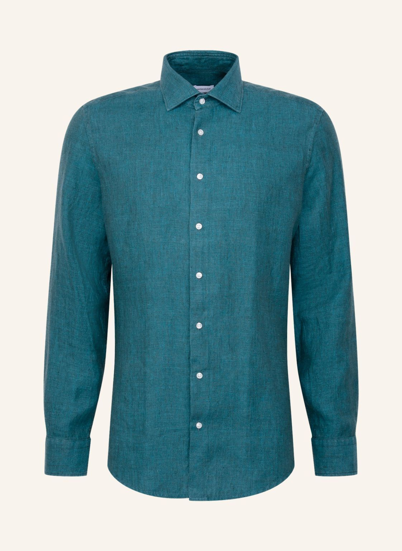 seidensticker Leinenhemd Slim Fit: TÜRKIS