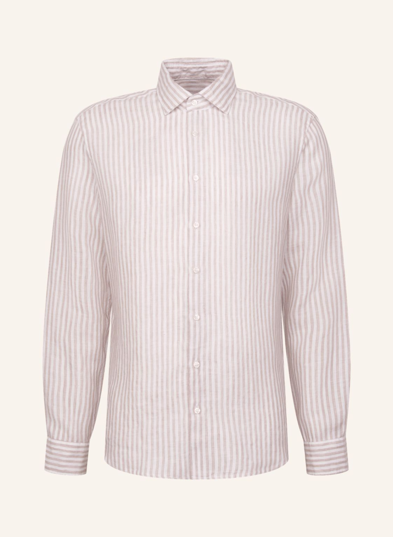 seidensticker Leinenhemd Regular Fit: BEIGE