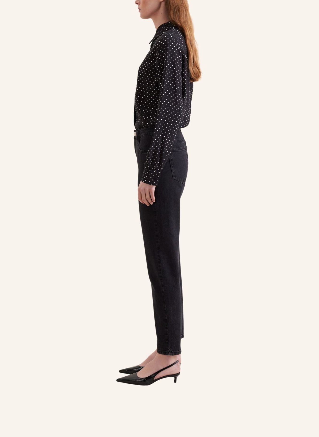 seidensticker 5-Pocket Denim: GRAU