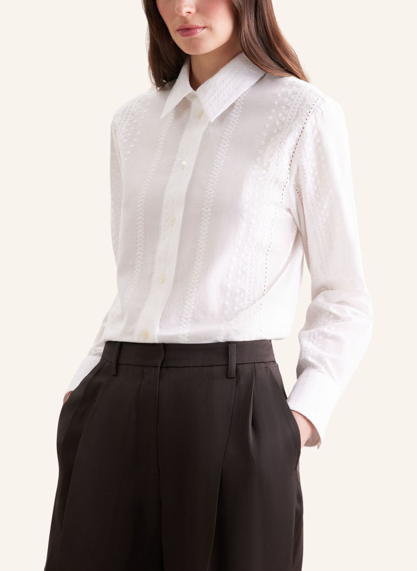 seidensticker Hemdbluse: WEISS