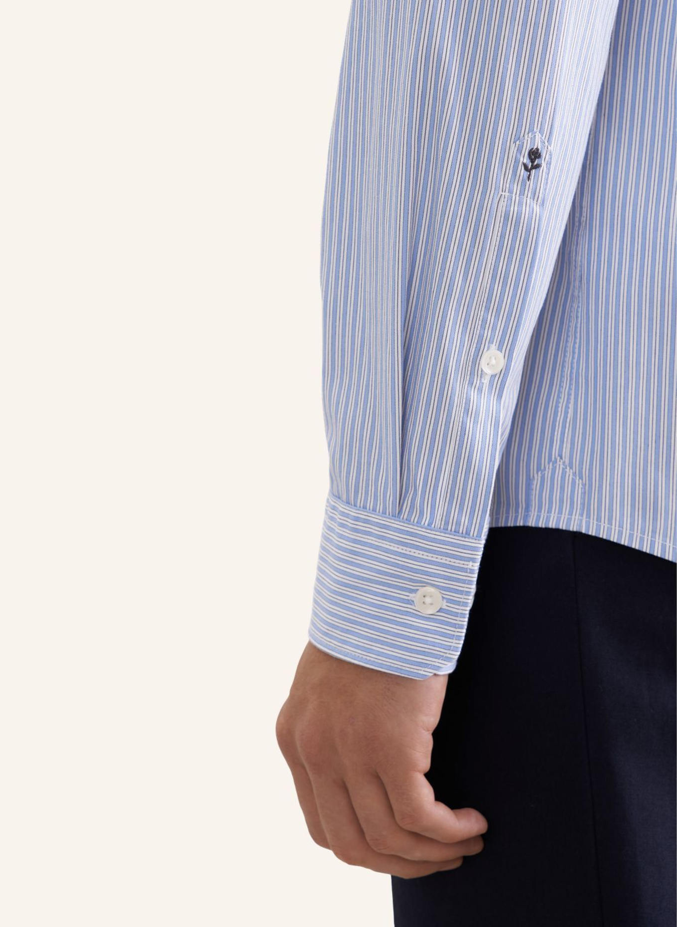 seidensticker Casual Hemd Regular Fit: HELLBLAU