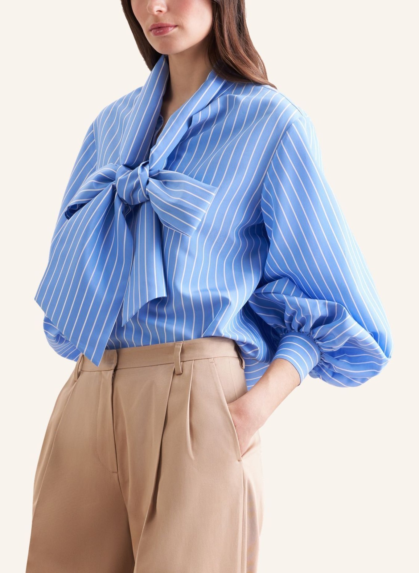 seidensticker Schluppenbluse: BLAU