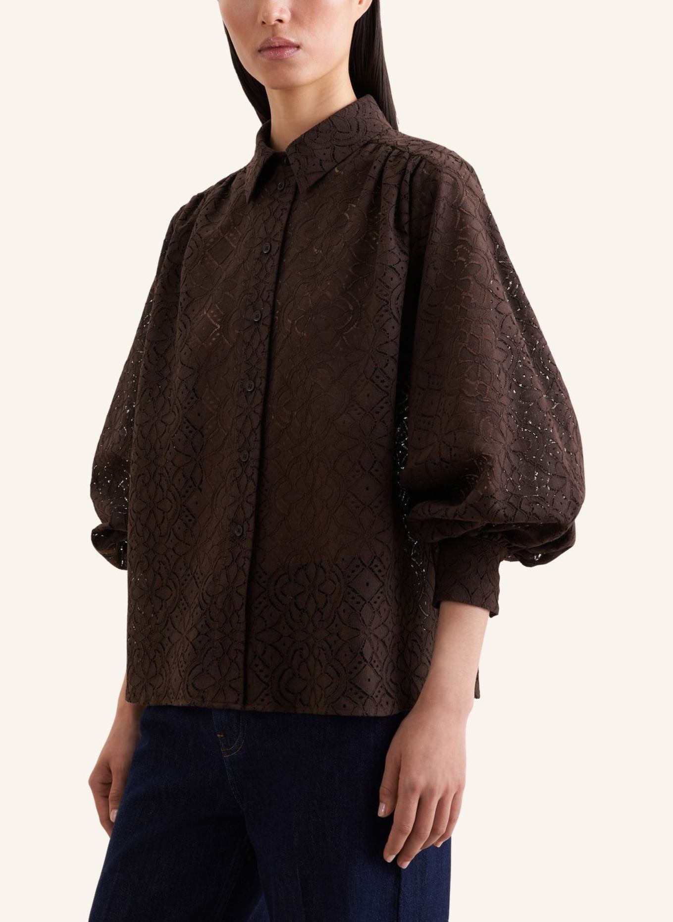 seidensticker Hemdbluse: BRAUN