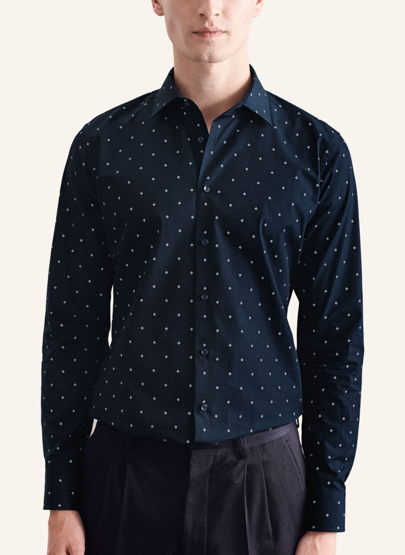 seidensticker Business Hemd X-Slim Fit: DUNKELBLAU