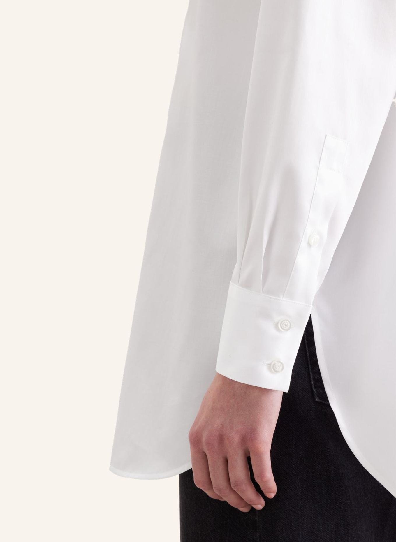 seidensticker Oversizebluse: WEISS