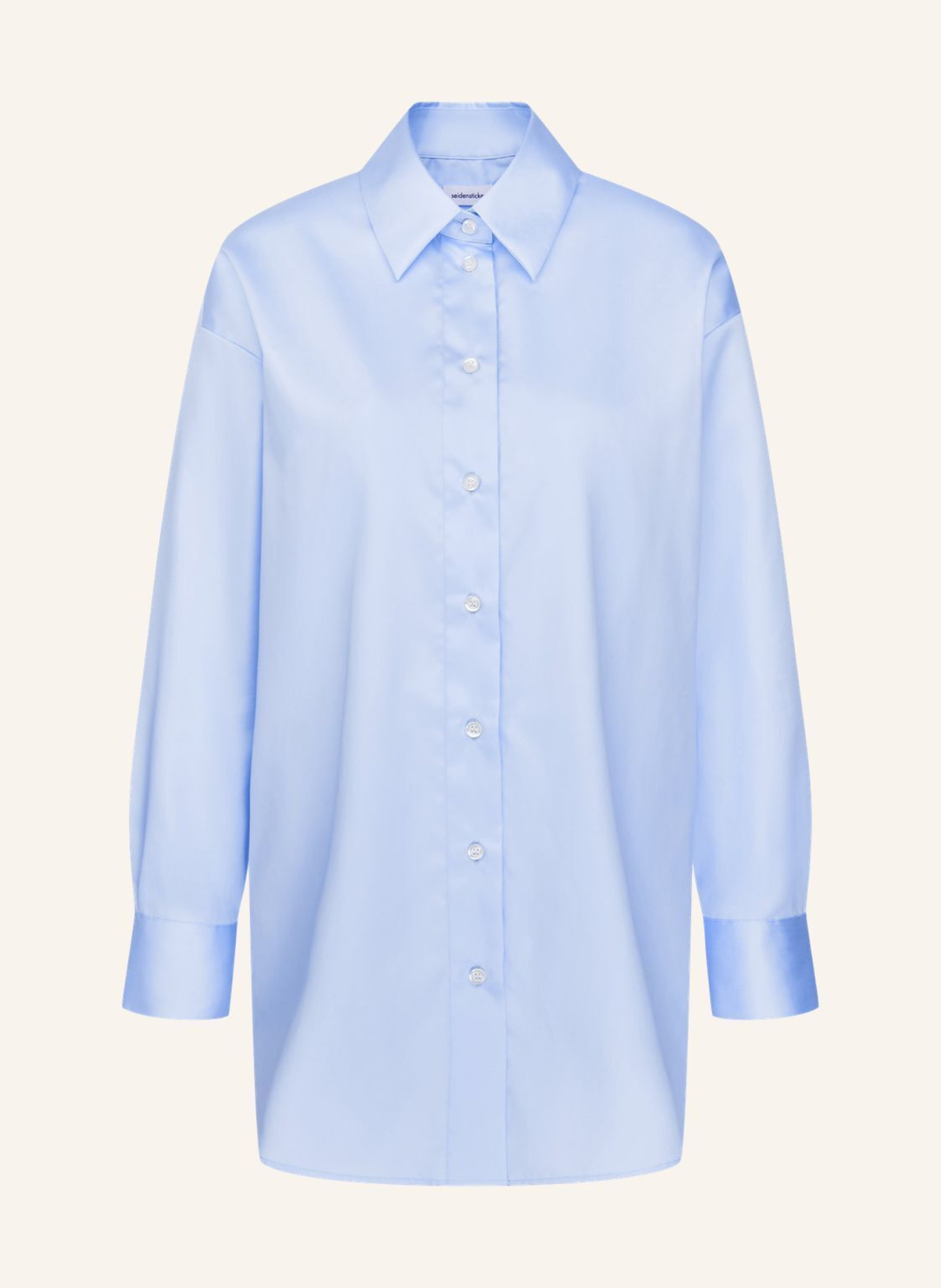 seidensticker Oversizebluse: HELLBLAU