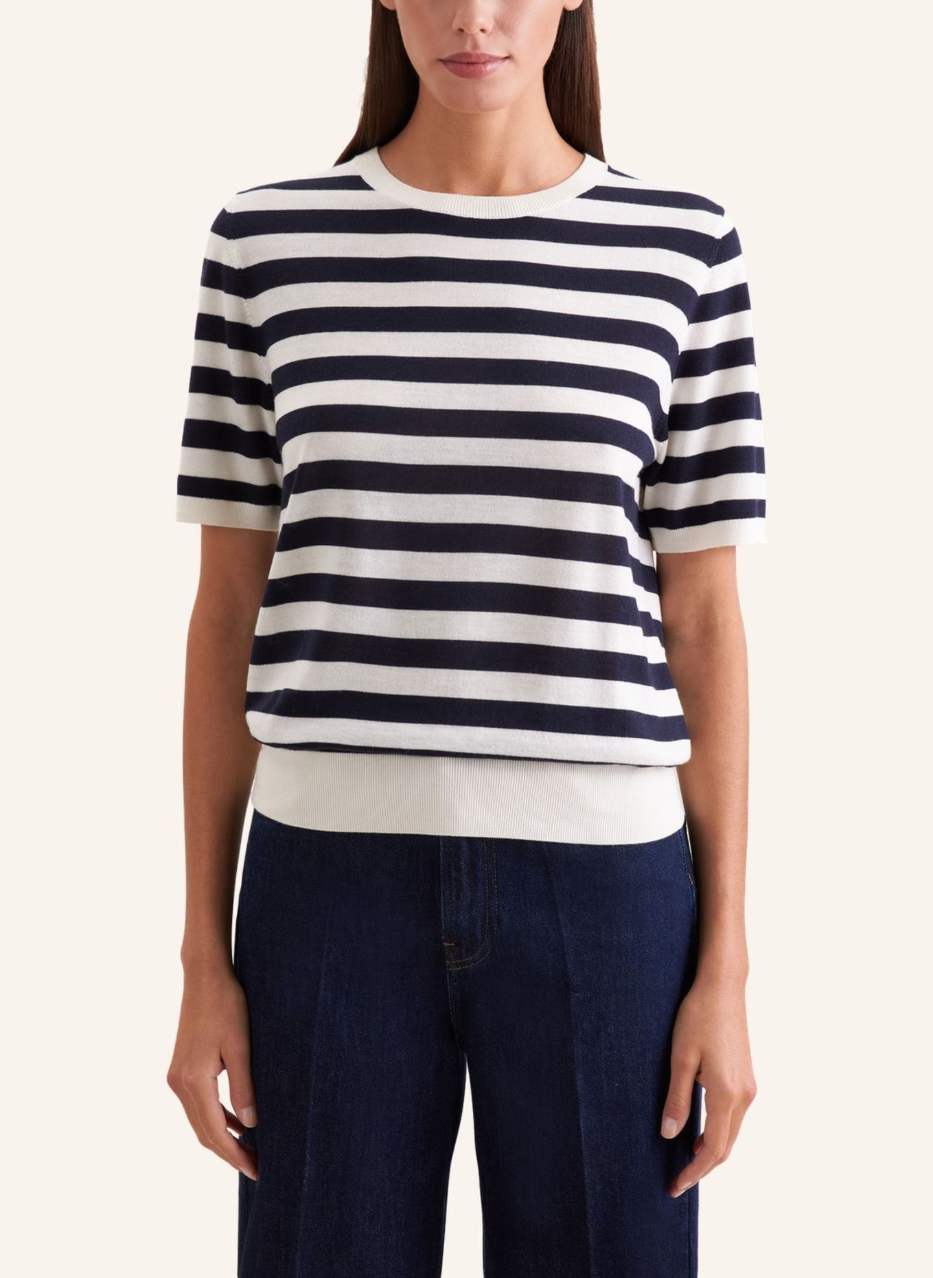 seidensticker Sweater: DUNKELBLAU