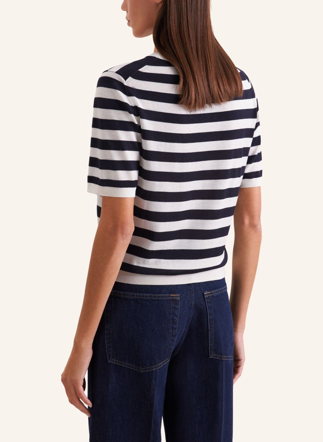 seidensticker Sweater: DUNKELBLAU