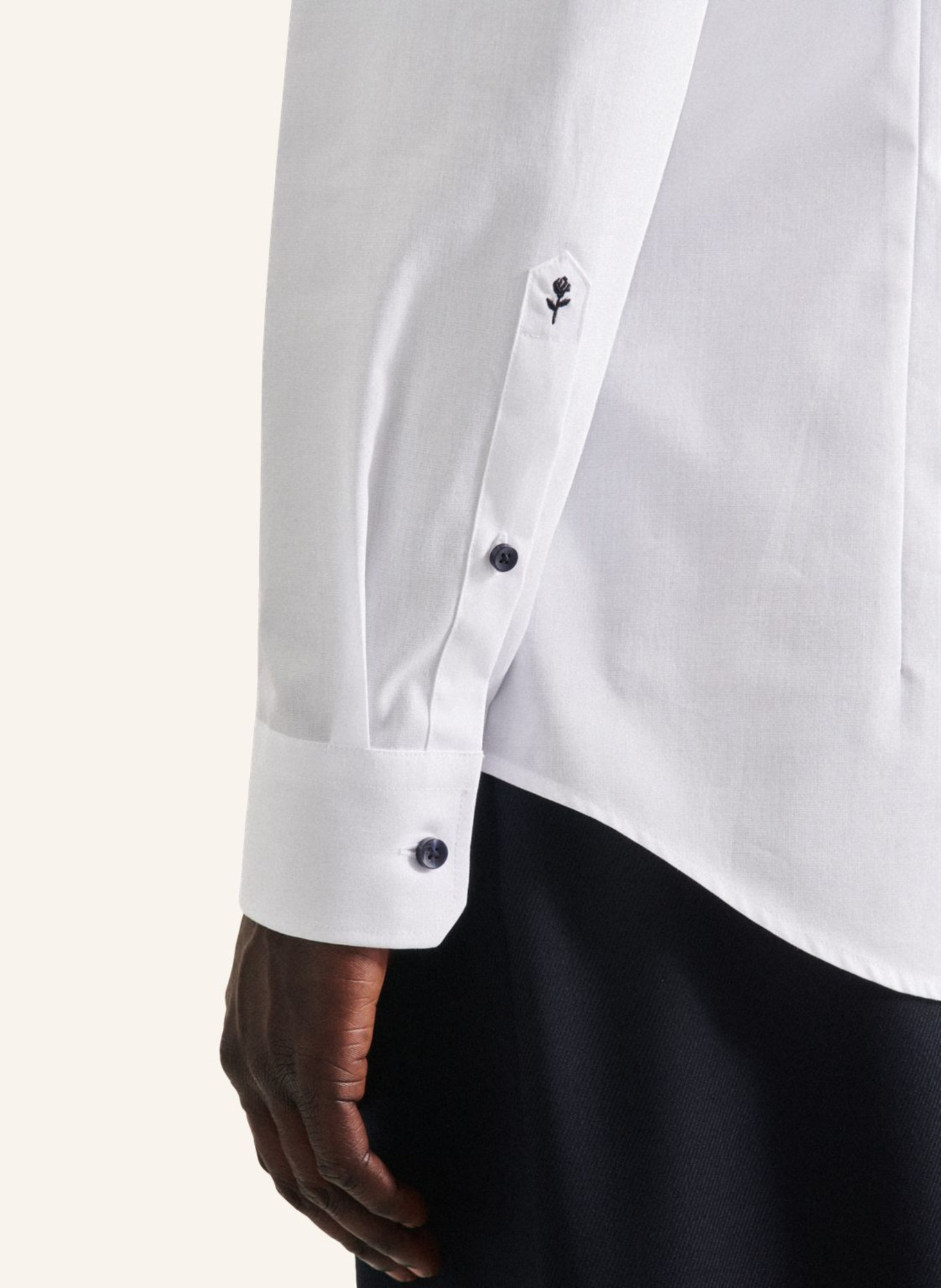 seidensticker Business Hemd Slim Fit: WEISS