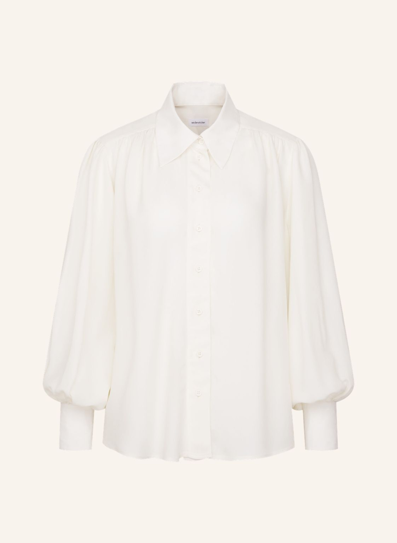 seidensticker Ausgestellte Bluse: WEISS