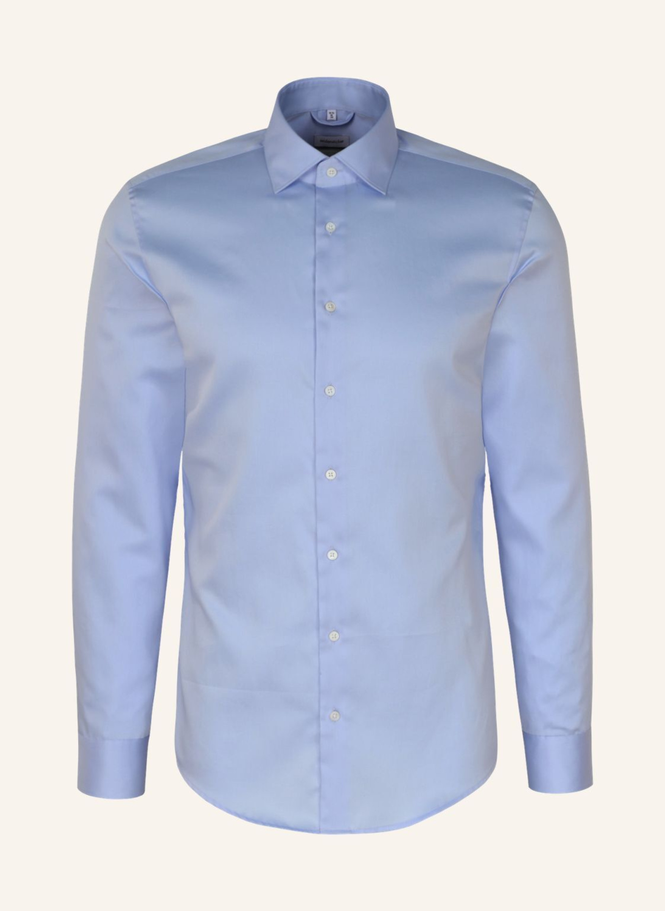 seidensticker Business Hemd Shaped Fit: HELLBLAU