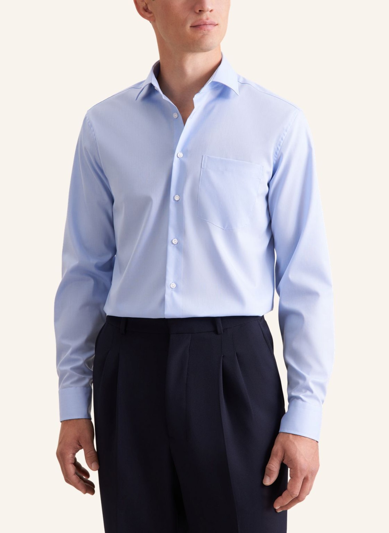 seidensticker Business Hemd Regular Fit: HELLBLAU