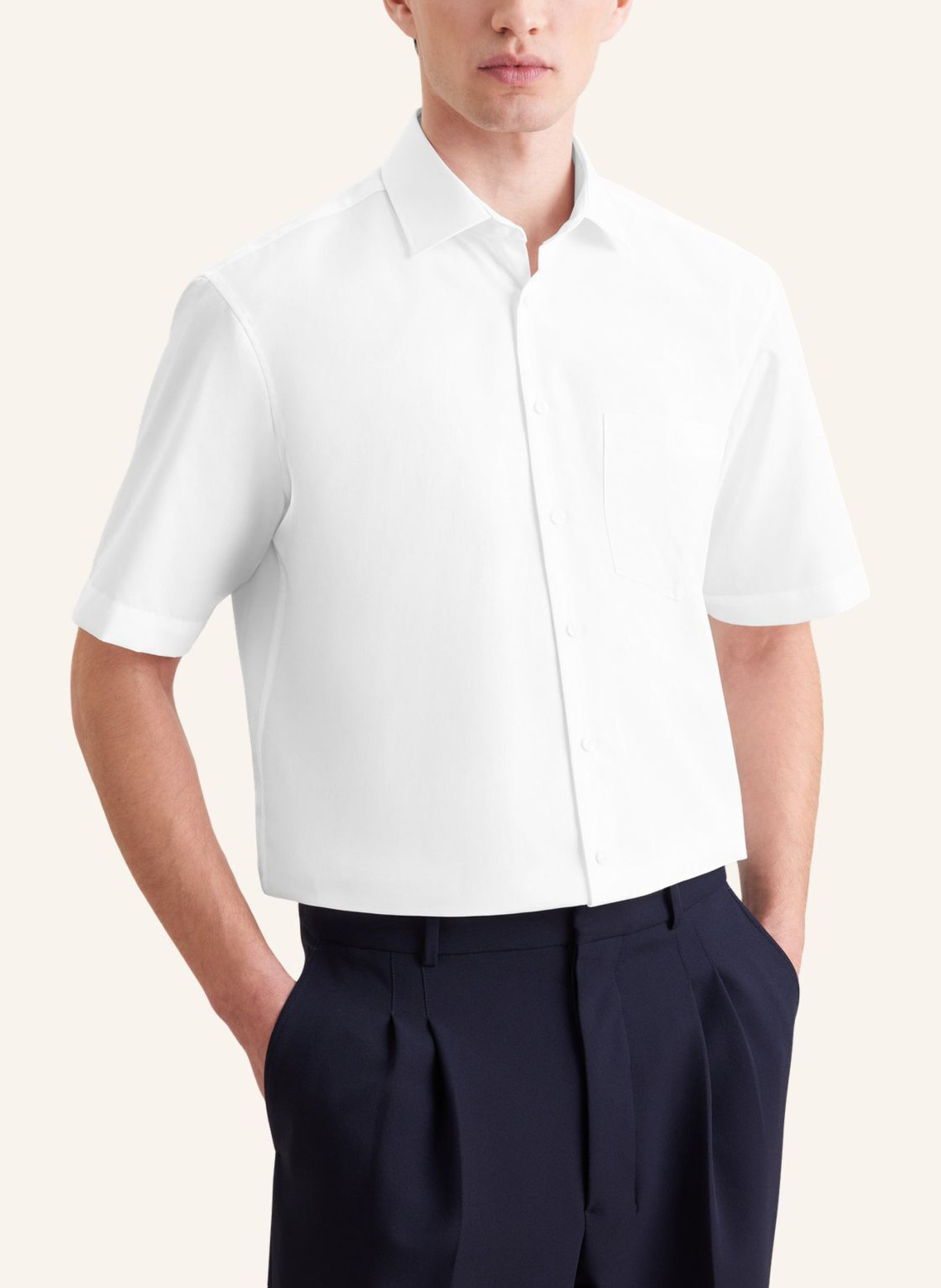 seidensticker Business Hemd,   Regular Fit: WEISS