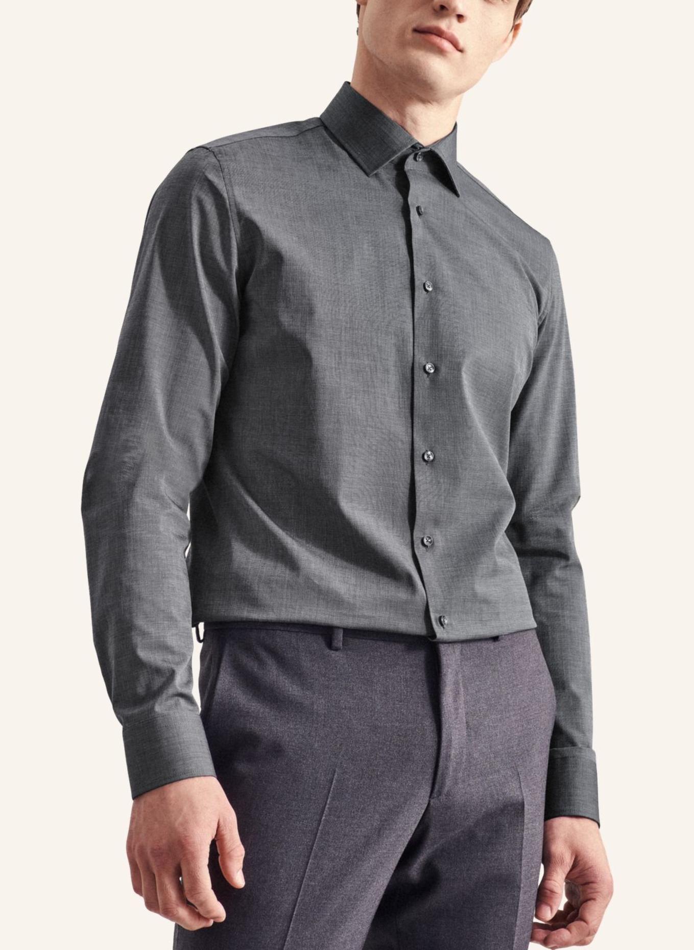 seidensticker Business Hemd Slim Fit: SCHWARZ