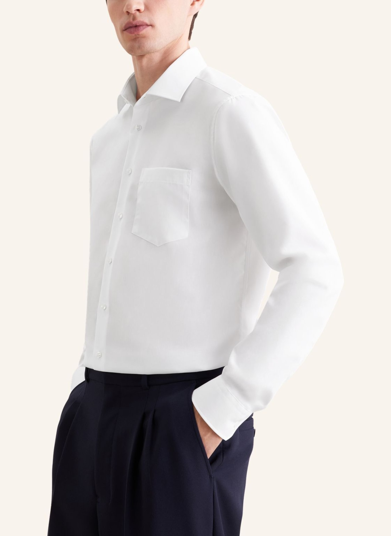 seidensticker Business Hemd Regular Fit: WEISS