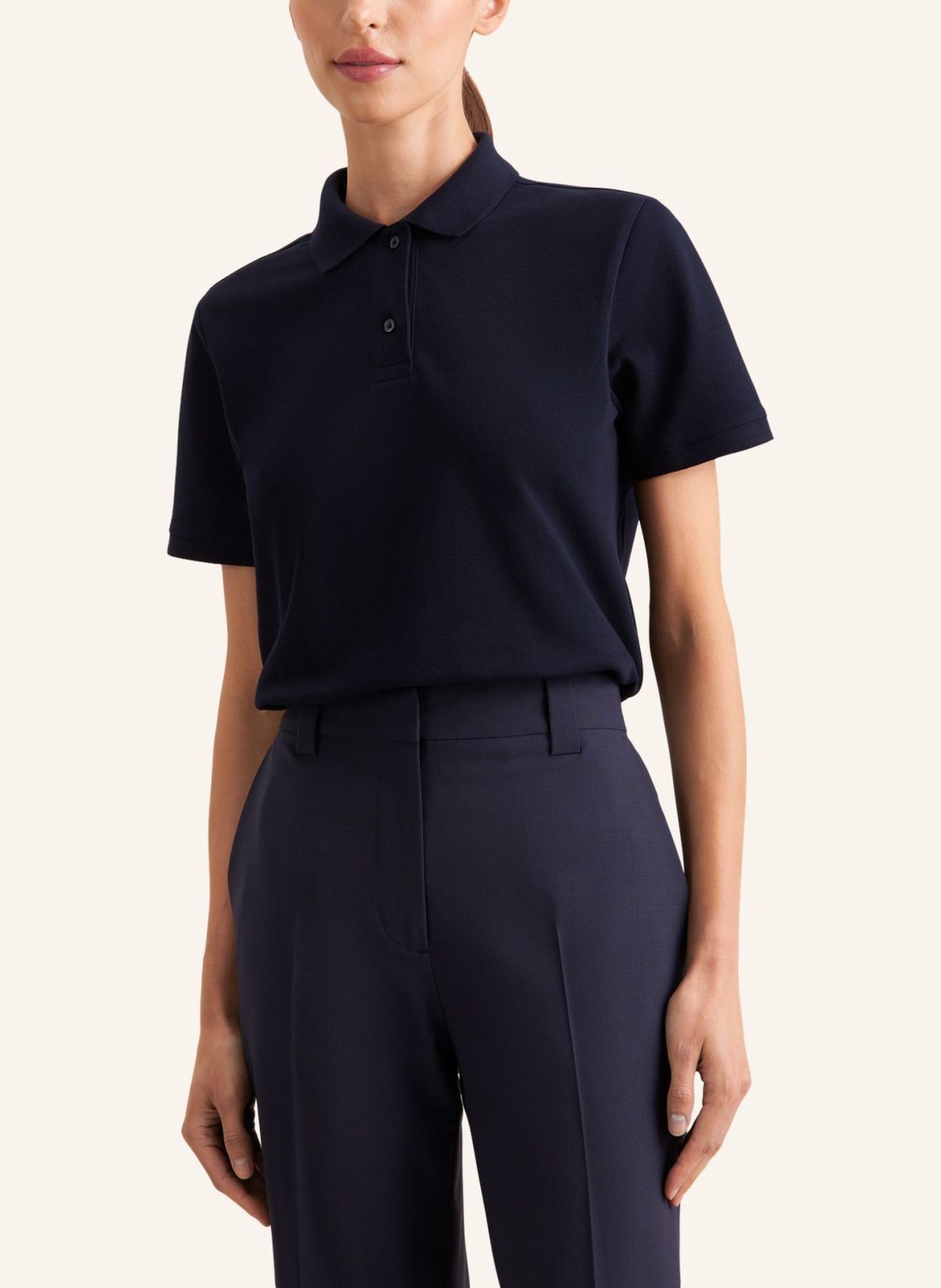 seidensticker Polo Shirt, Polo: DUNKELBLAU