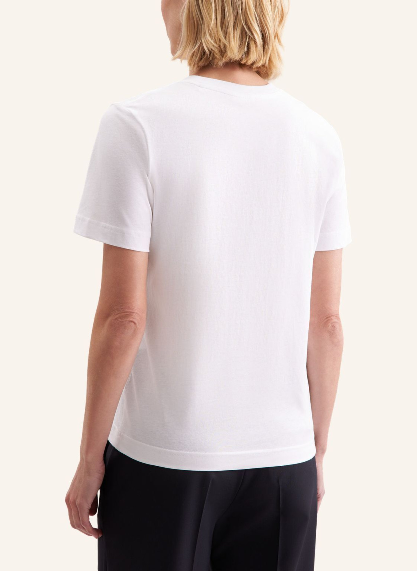 seidensticker T-Shirt: WEISS