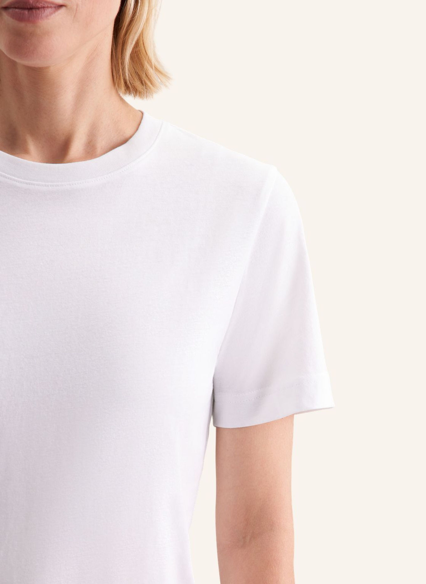 seidensticker T-Shirt: WEISS