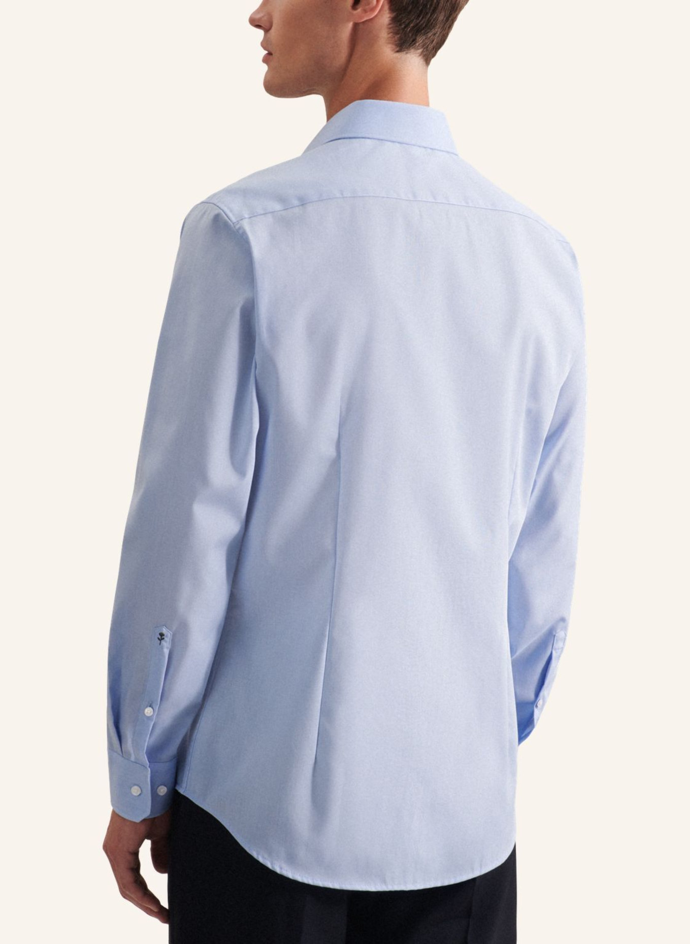 seidensticker Business Hemd Shaped Fit: HELLBLAU