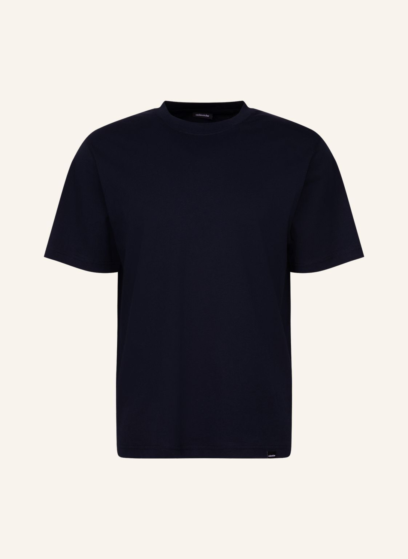 seidensticker T-Shirt Regular Fit: DUNKELBLAU